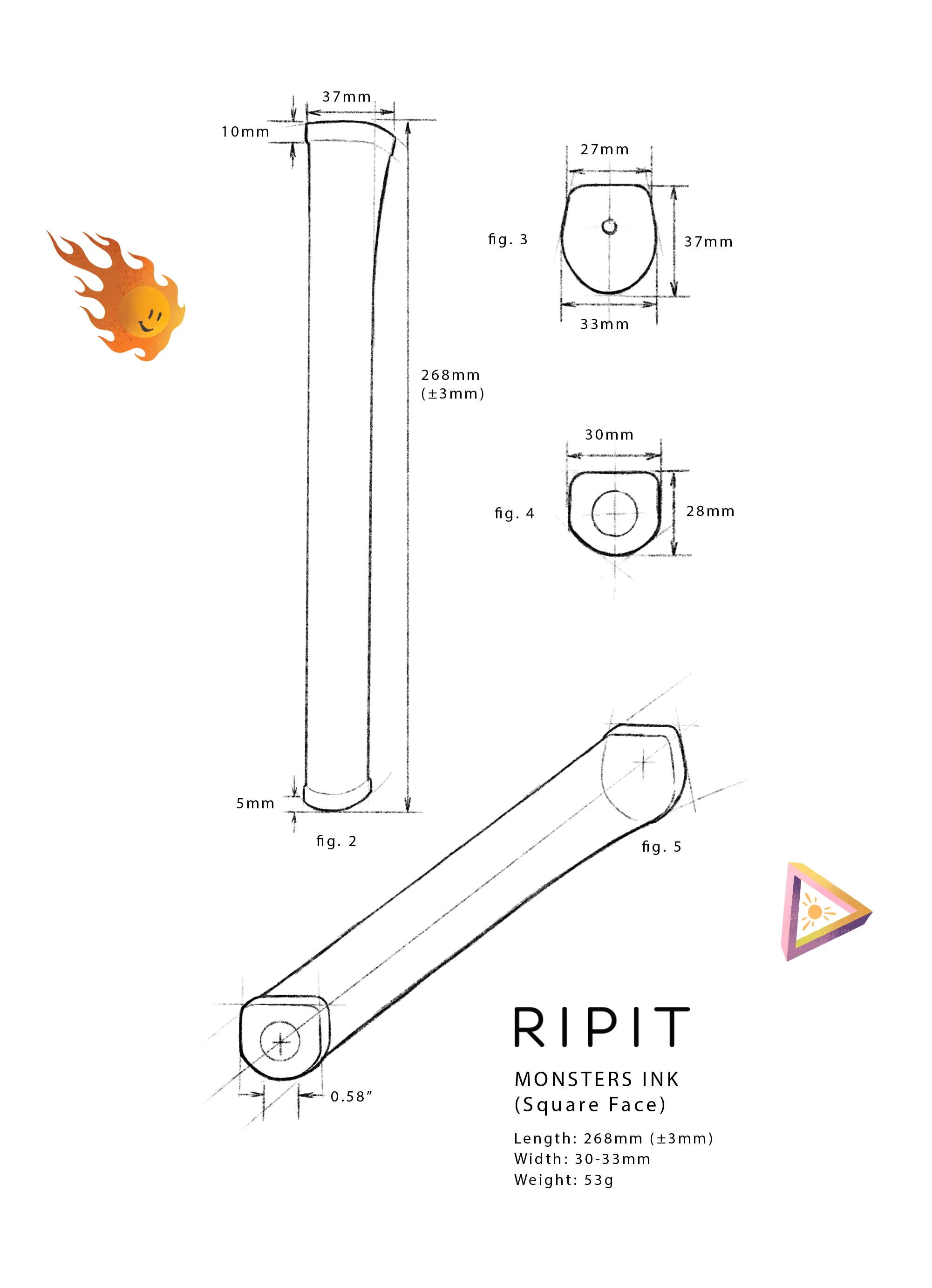 Monsters Ink Sq. Face Putter Grip - Image 5